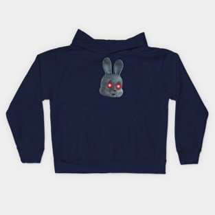 Mr. Bunny Bright Eyes Kids Hoodie